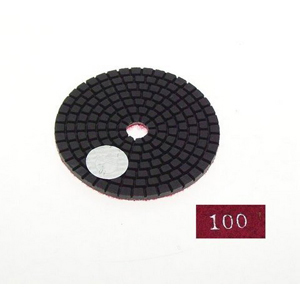 (image for) Diamond flexible polishing pad wet - 3" 100#