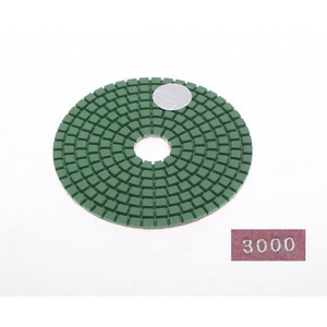 (image for) Diamond flexible polishing pad wet - 4" 3000#