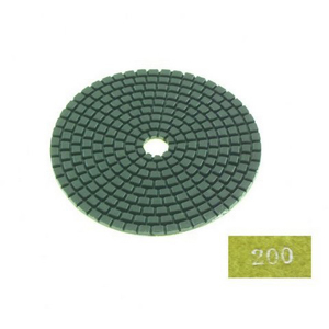 (image for) Diamond flexible polishing pad dry - 4" 200#