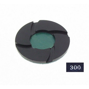 (image for) Diamond flexible polishing pad 6mm thickness wet - 4" 300#