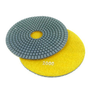 (image for) Diamond flexible polishing pad wet - 6" 2000#