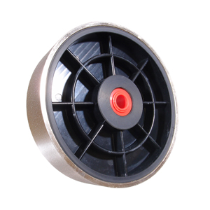 (image for) Diamond coated grinding wheel plastic core - 6" X 1-1/2" 600#