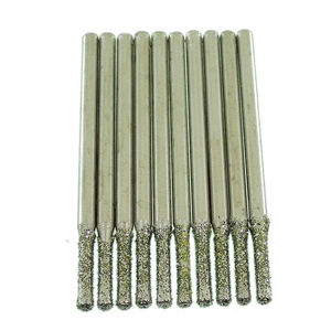 (image for) Diamond coated drill bits 10 pcs - 2mm