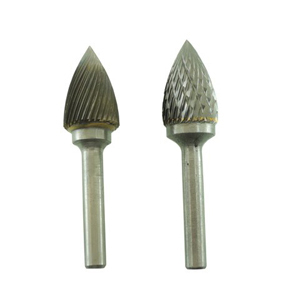(image for) Carbide burr arc with pointed top - 16x25mm