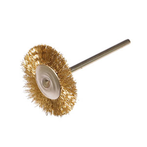(image for) Brass wire wheel brush 25x2.35mm