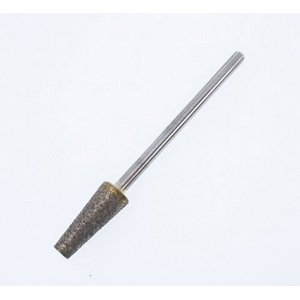 (image for) Diamond sintered burrs flat end taper - 6mm 100#