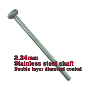(image for) Diamond coated grinding flat wheel 6mm 100#