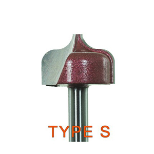 (image for) Woodworking lace TCT cutter Type S - 6x22mm