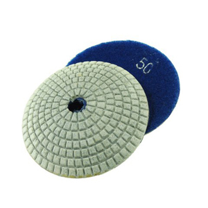 (image for) Diamond resin bonded concave polishing pad 4" 50# wet
