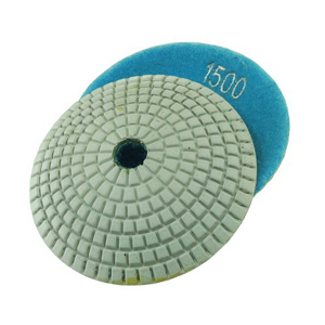 (image for) Diamond resin bonded concave polishing pad 4" 1500# wet