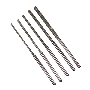 (image for) Diamond coated super extra length bits 5 pcs assorted