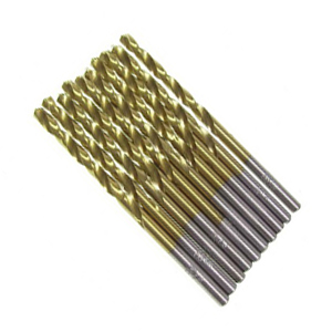 (image for) HSS M2 TiN coated twist drill bits
